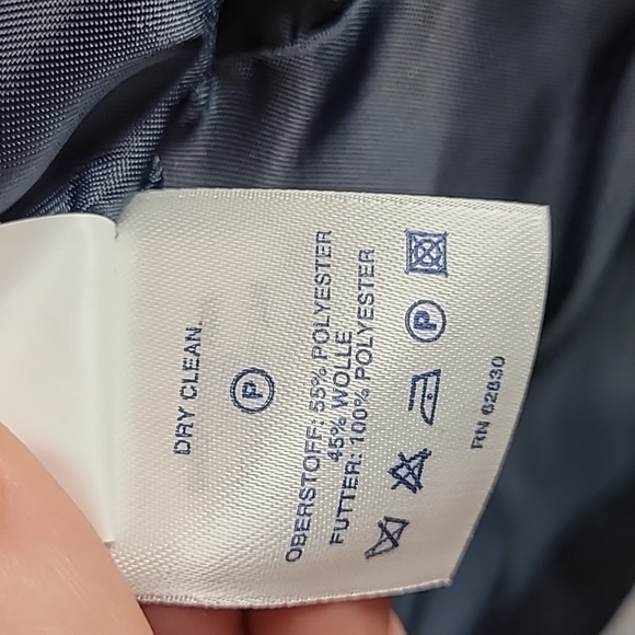 Lands' End Two Button Front Blazer Jacket Sz 14 - Picture 5 of 5